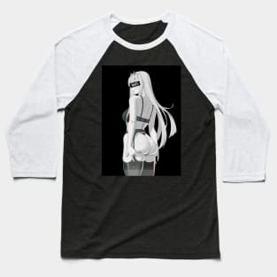 Darling in the FranXX Zero Two Waifu Material Black Edition Baseball T-Shirt